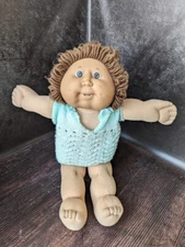 Vintage 1978-1982 Cabbage Patch Kid Brown Hair Brown Eyes #1 Doll 20''