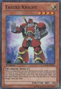 Tasuke Knight - GAOV-EN004 - Super Rare - Unlimited Edition x3 - Near Mint