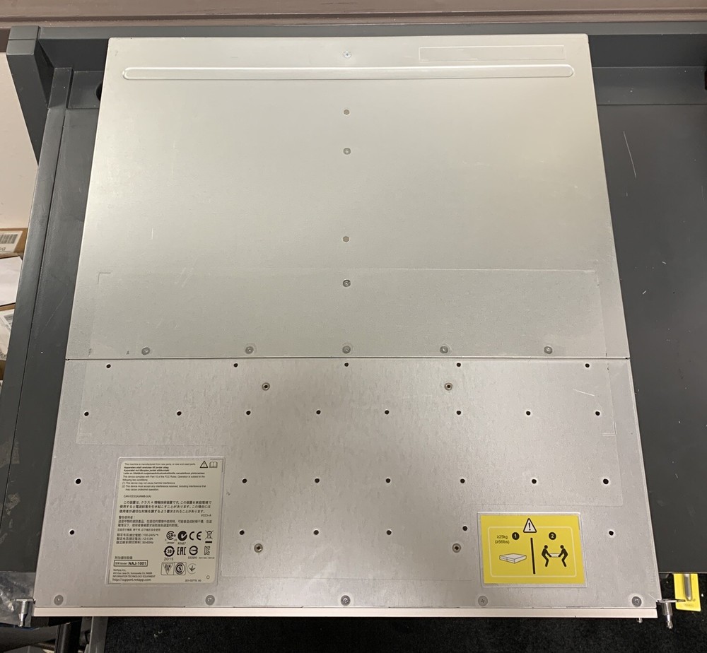 NetApp NAJ-1001 SAS Disk Array 24 Bay Shelf