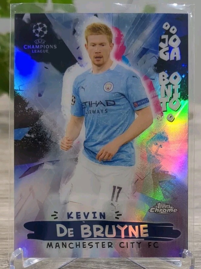 2020-21 Topps Chrome UEFA Champions League Joga Bonito #JB-6 Kevin De Bruyne