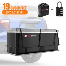 Deermoto Trailer Hitch Mount Cargo Luggage Carrier Storage Bag 600d Waterproof