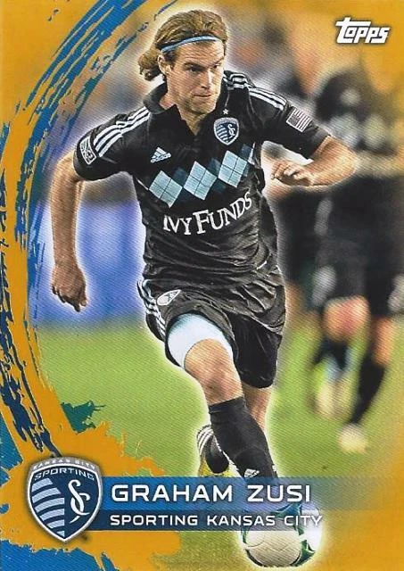 2014 Topps Major League Soccer Base Gold Parallel Numbered to /25 (#101 - #190) - Image 3 of 4
