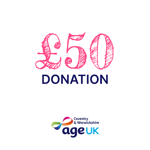 £50 Charitable Donation For AgeUK Coventry & Warwickshire eBay
