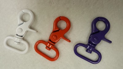 Lobster Claw Swivel Trigger Snap Hook,Pet Leash,Purse &BAGS CHOOSE SIZE & COLOR 