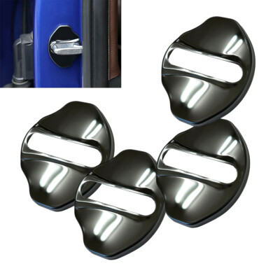Polished Black Stainless Door Latch Striker Cover Fits 20-25 X247 GLB250 35