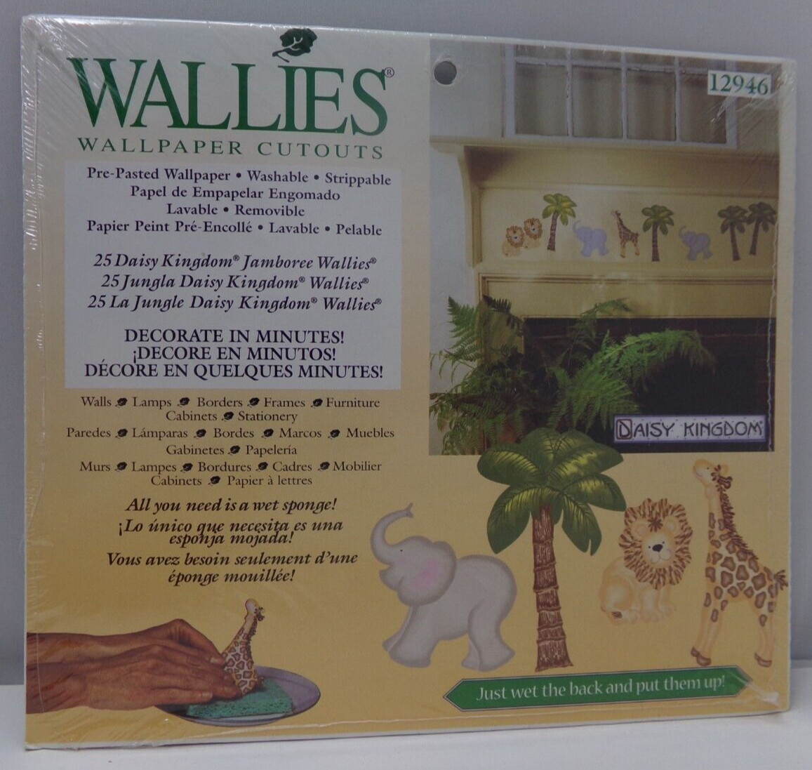 New Wallies Daisy Kingdom Wallpaper Cutouts JUNGLE JAMBOREE 12946-More Available