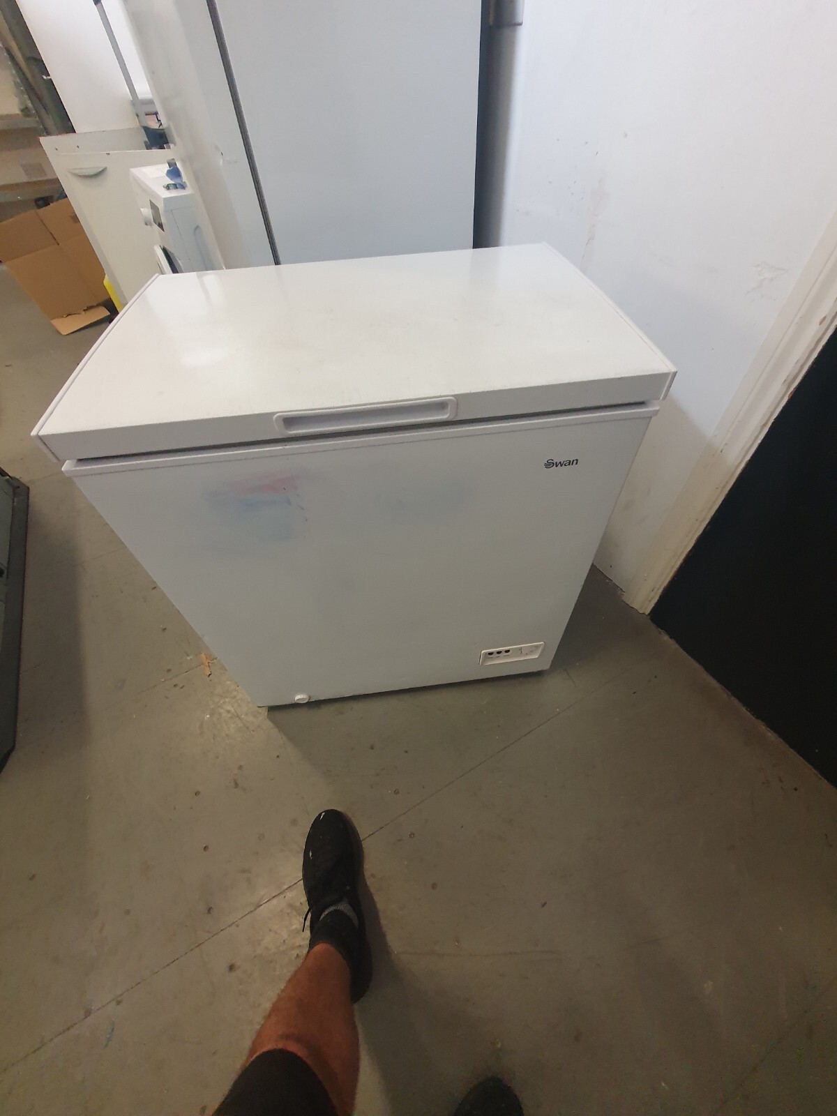 swan small chest freezer eBay