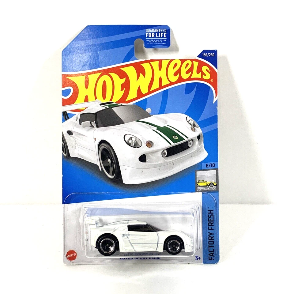 Mattel Hot Wheels Lot Of 6 Lotus Toy Cars: 2 340R, Esprit, & More! Ages 3+ - Image 2 of 4