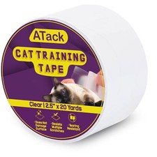 Cat Anti-Scratch Training Tape Residue-Free and Removable Clear 2.5-Inches x ...