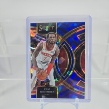 2023-24 Select Cam Whitmore Blue Cracked Ice Prizms RC Premier #118