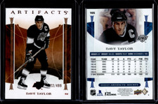 2022-23 Upper Deck Artifacts Ruby Base #165 Dave Taylor /499