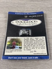 DocksLocks Fin Box Cleat - Surfboard Security Systems Brand New