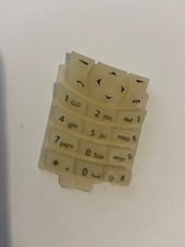 Nokia 6610, 6610i Keypad Replacement in Clear White Brand New pack