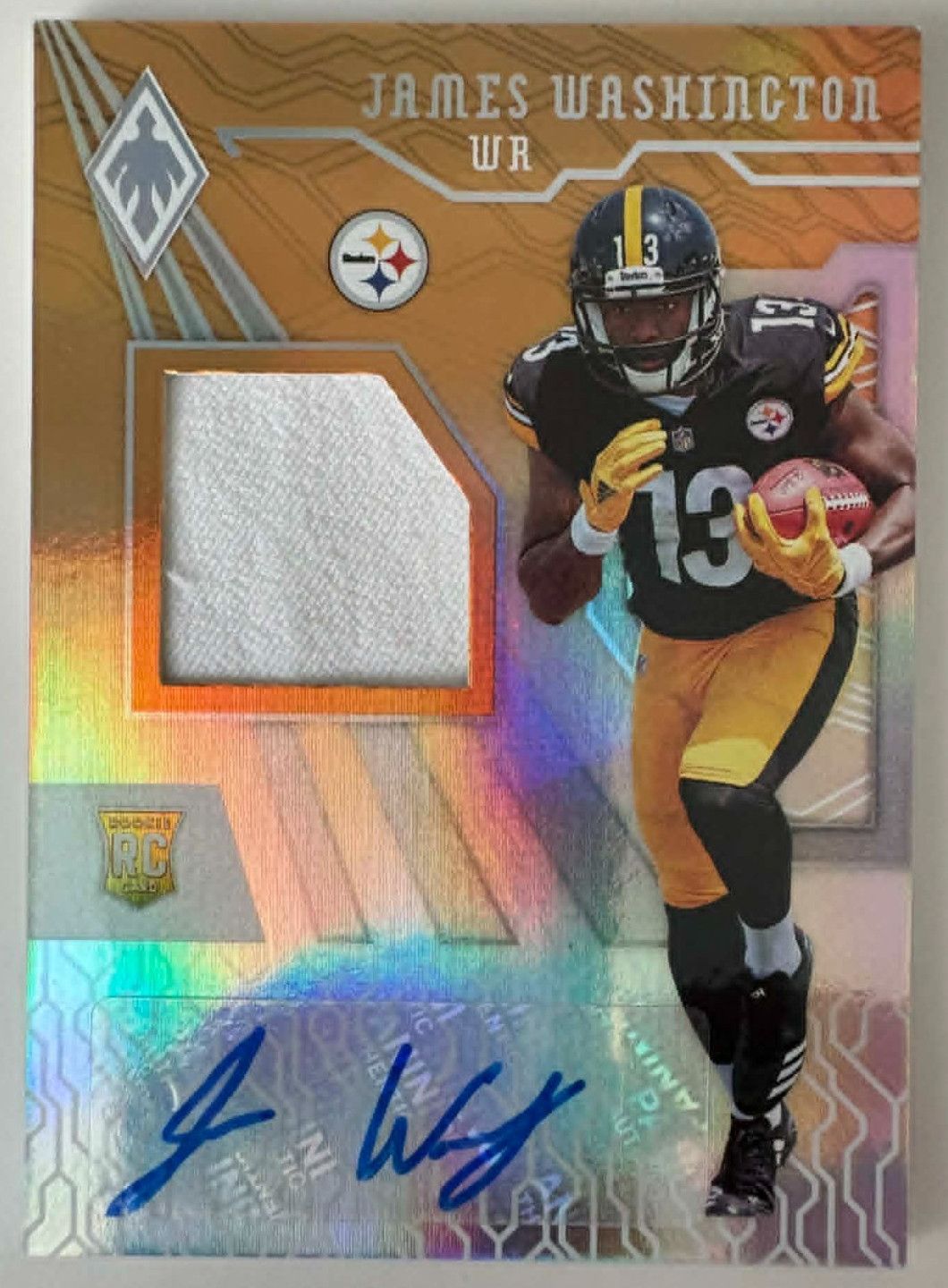 James Washington Panini Flawless Rookie Patch Autographs #JW Base