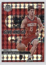 2024-25 Panini Mosaic Give and Go Mosaic Prizm Reed Sheppard #7 04lf