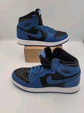 Nike Air Jordan 1 Retro High OG GS Dark Marina Blue Size 6.5Y 575441-404