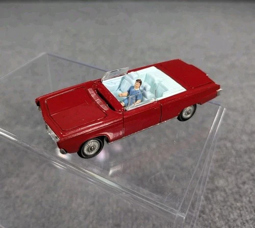 Corgi Toys Chrysler Imperial Diecast Red Silver Car Opening Doors Trunk