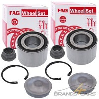 2X Fag Radlagersatz Radlager Satz Hinten FÜR Renault Twingo 1 2 Ab Bj 93
