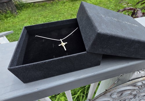 David Yurman Cable Collectibles X Cross Necklace