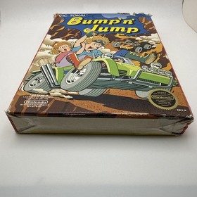 1988 NINTENDO NES VIC TOKAI BUMP 'N' JUMP CIB W/ BOX CART MANUAL TESTED WORKS
