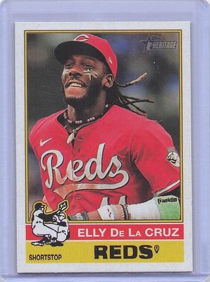 2025 Topps Heritage #263 Elly De La Cruz