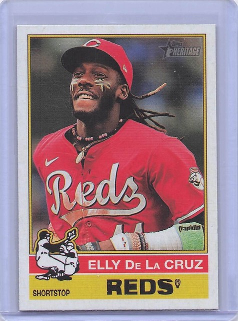2025 Topps Heritage #263 Elly De La Cruz