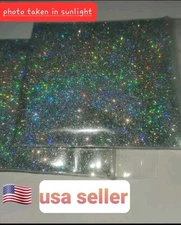 Holographic SILVER Extra Fine Glitter HOLO for nails, acrylic, crafts, 3g