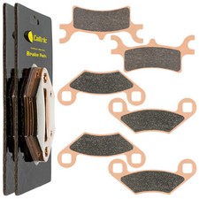 for Polaris Sportsman 700 Mv7 2004 2006 Sintered Front & Rear Brake Pads