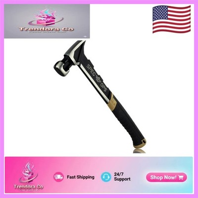 22 oz Framing Hammer with Rip Claw & Shock-Absorbing Grip   Supports Veterans