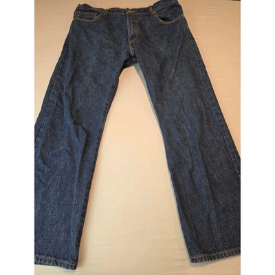 Levis 517 Bootcut Jeans Mens 40x30 Dark Wash Blue Denim 100% Cotton 517-0217