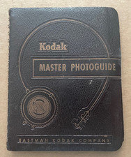 Vintage 1954 EASTMAN KODAK COMPANY Master Photoguide Book