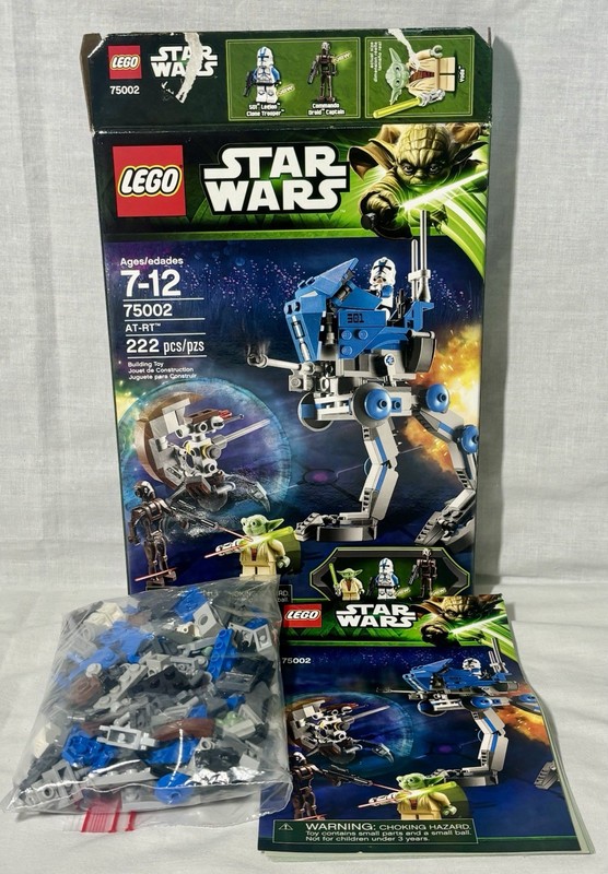 LEGO Star Wars: At-Rt (75002)- w/ Box & Minifigures, *Incomplete (see photo)