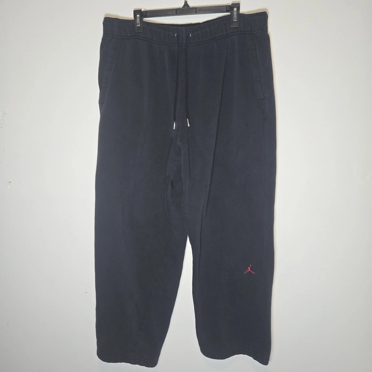 Jordan Men Black Fleece Activewear Pants for Men for sale | eBay