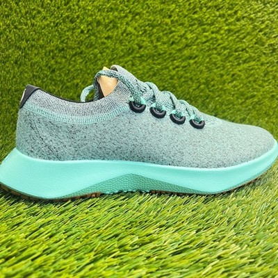 Allbirds Wool Dasher 2 Mizzle Womens Size 8.5 Buoyant Mint Running Shoes Sneaker