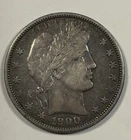 1900-O 50C Barber Half Dollar Raw Really Nice XF!
