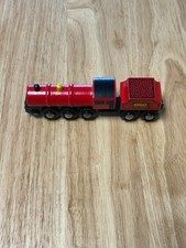 Discontinued Wooden Brio 33411 Trains of the World LMS Red Tender Engine