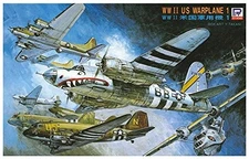 Pit road 1/700 Sky Wave series WWII American military aircraft 1 plastic model