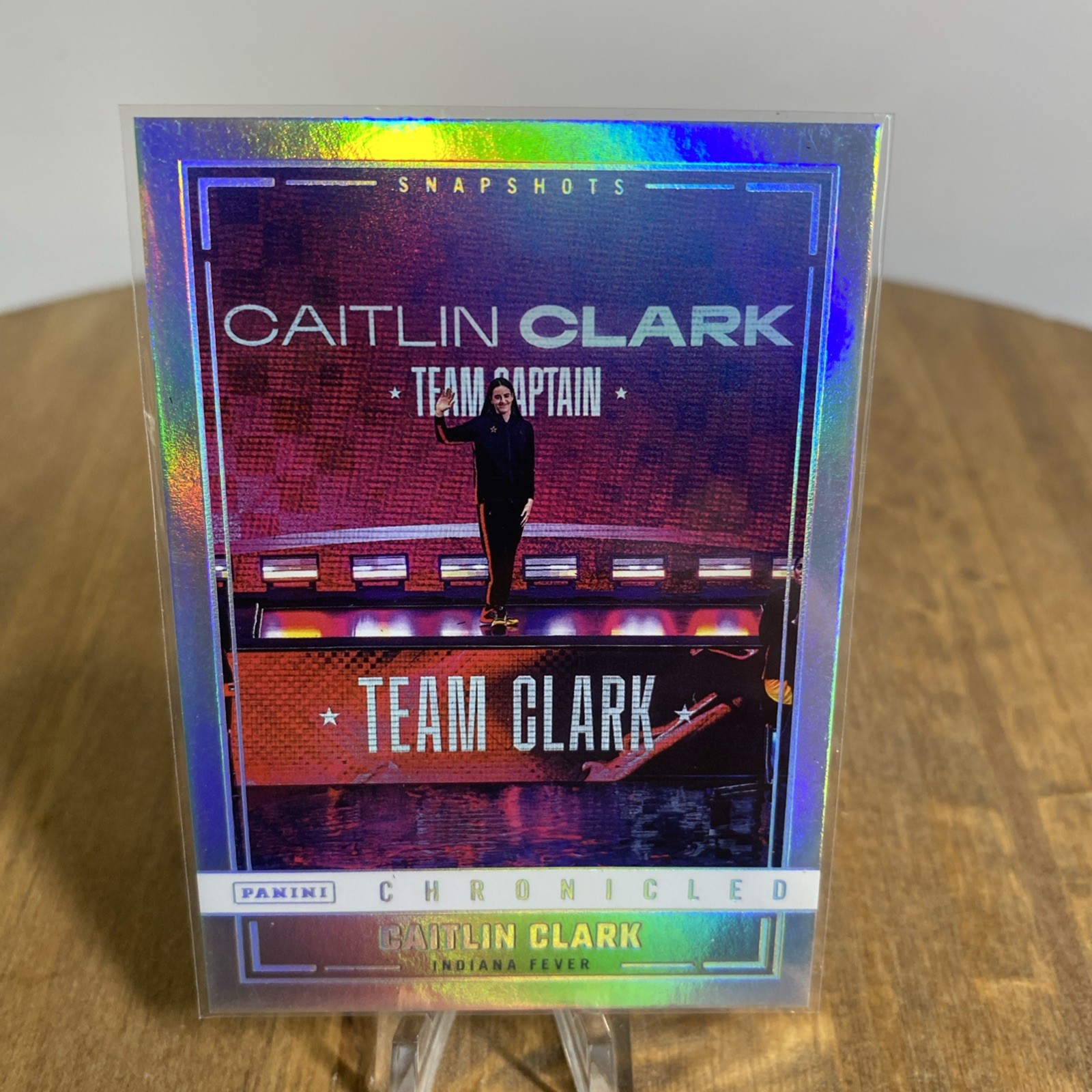 2025 Panini Caitlin Clark Chronicled - Snapshots Caitlin Clark #98 Holo