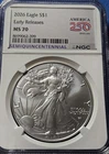 2026 NGC MS70 America 250 Label Silver Eagle early release SEMIQUINCENTENNIAL