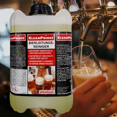 5 Litre Nettoyant pour Conduite de Bière Boissons Vanne de Distribution - Photo 1/3