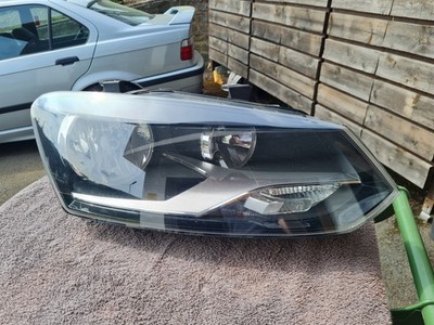 VW Polo 6R Scheinwerfer rechts Original Frontscheinwerfer Hella 2013 H7 Top