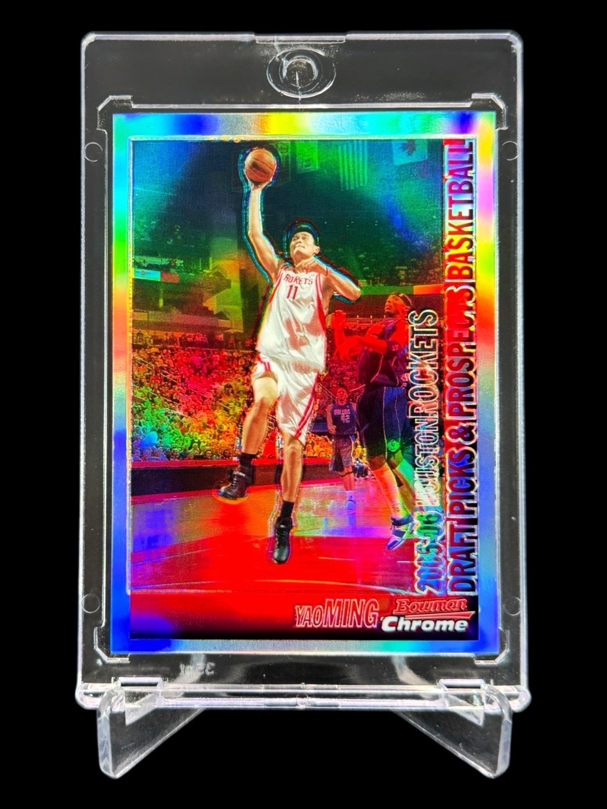 2005 Bowman Chrome YAO MING (192/300) REFRACTOR #99 DRAFT PICKS PROSPECTS🔥SSP🔥