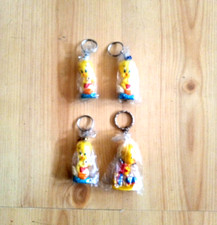 Tweety Bird Keychains Lot Of 4 Collectible Looney Tunes NEW