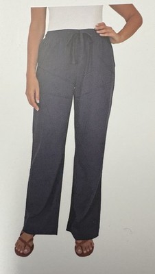 Briggs Women's Pull-On Linen Blend Pant, Navy, Small
