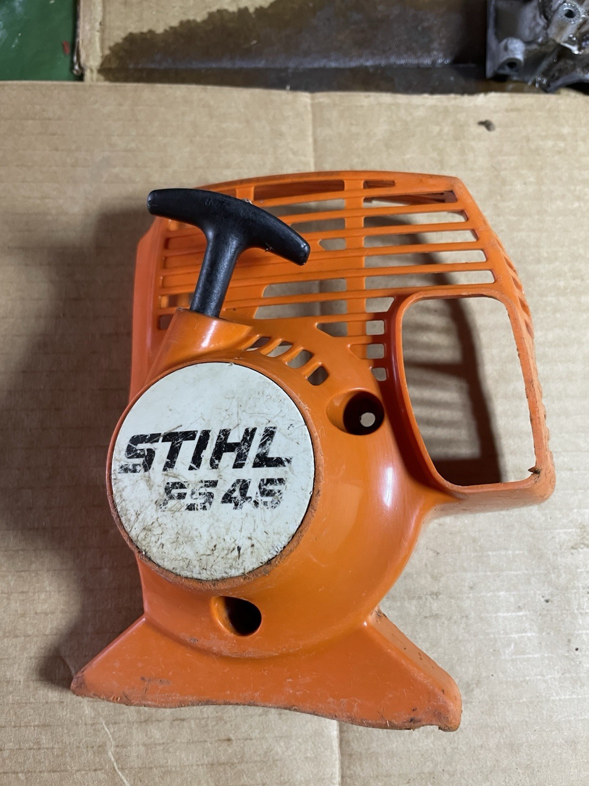 STIHL 026 Carter avviamento autoavvolgente in plastica Arancione/Nero