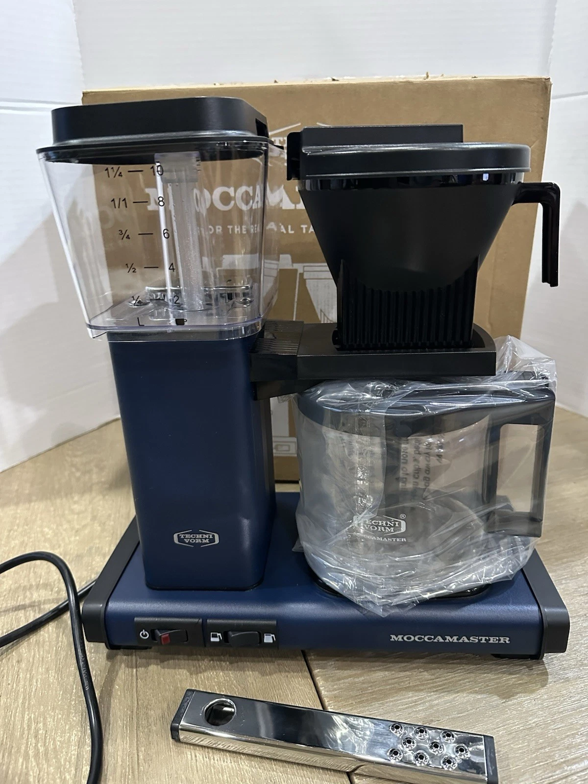 Technivorm MOCCAMASTER 53928 KBGV Coffee Maker Machine Midnight Blue