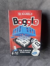 Hasbro 2014 - SCRABBLE BOGGLE - The 3 Minute Word Game (Complete) EX