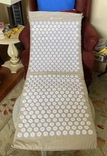 Prosource Large 49” Acupuncture Mat +Pillow+Owner’s Manual GENTLY Pre-Owned