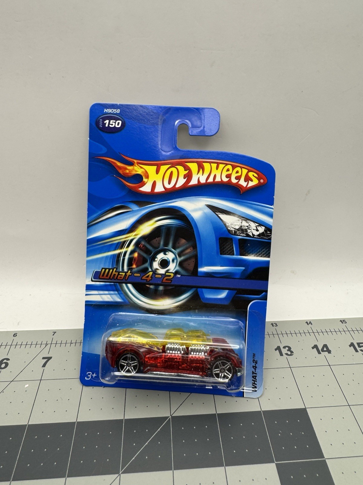 Hot Wheels What-4-2 #150 Red Die-Cast Car 2005