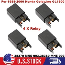 4 X Relay 40A For 1988-2000 Honda Goldwing GL1500 38370-MN5-003 38380-MN5-003